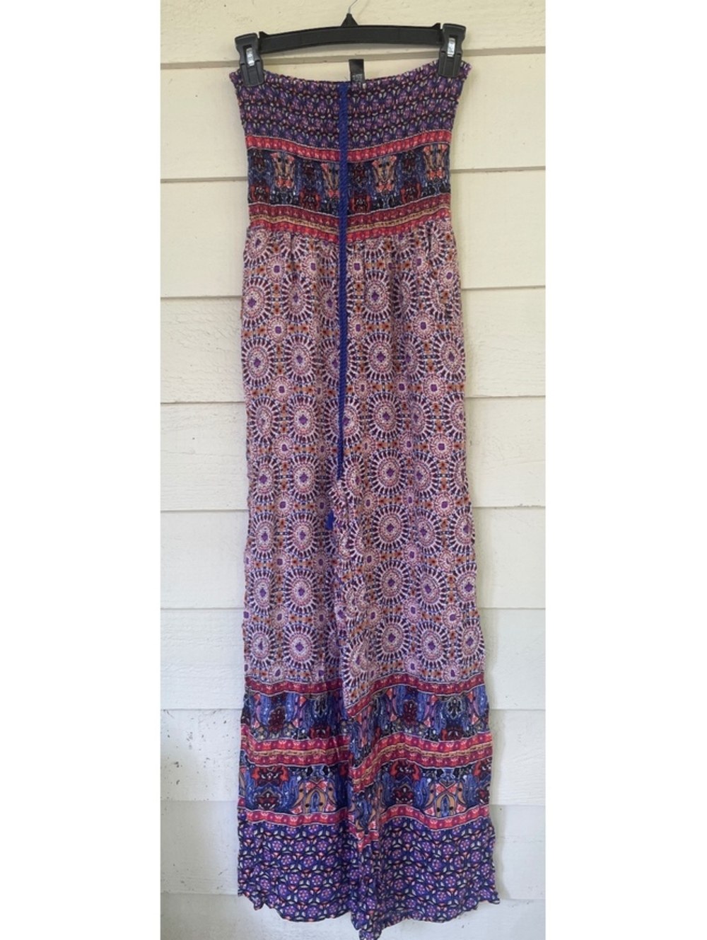 Hippy strapless jumpsuit
